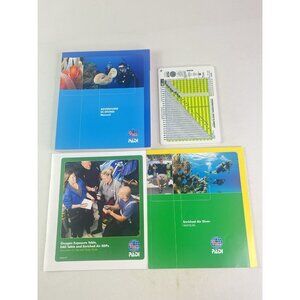 PADI 3 Scuba Diver Manuals Diving & Charts Books